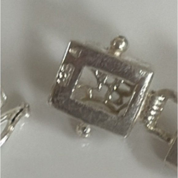 925 silver ónix bracelet​​​​​ - Picture 4 of 7